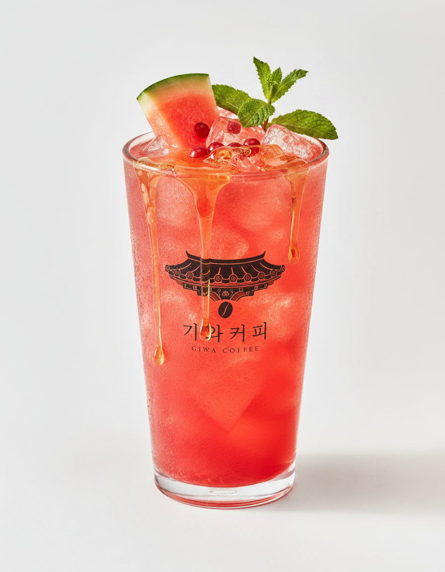 여름 꿀수박 에이드